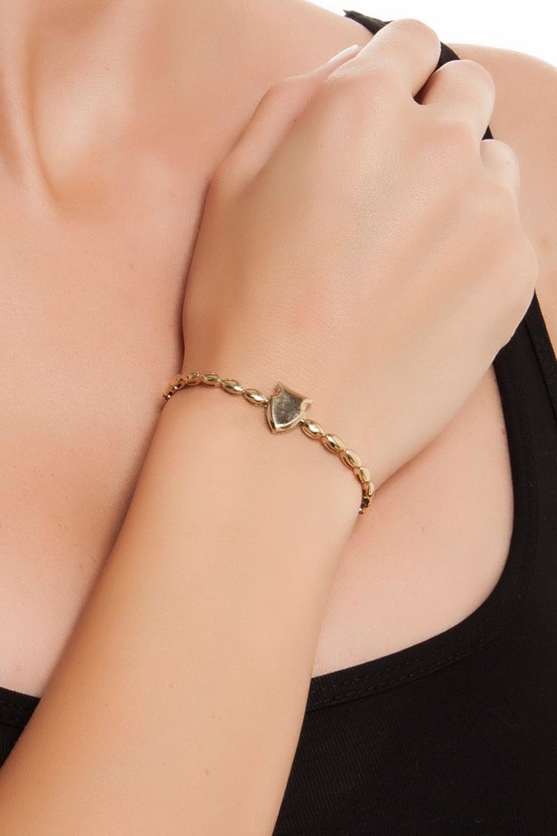 Kalkan Bilezik Gold Renk