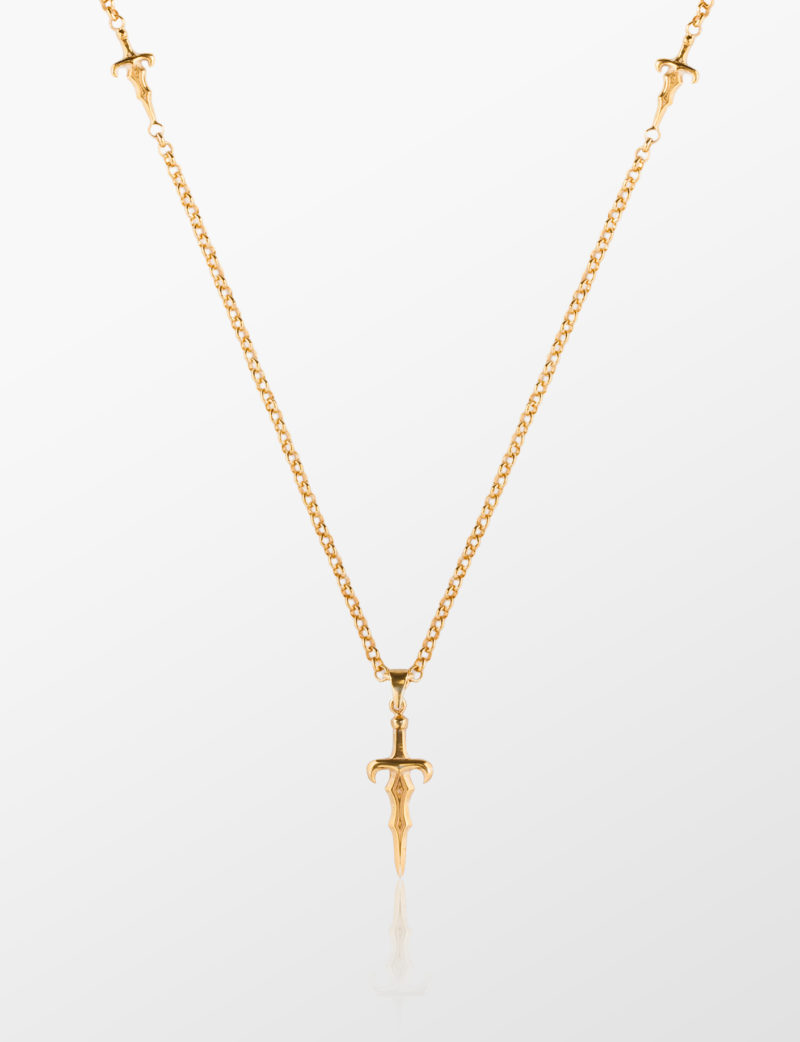 Kılıç Kolye / Gold Renk
