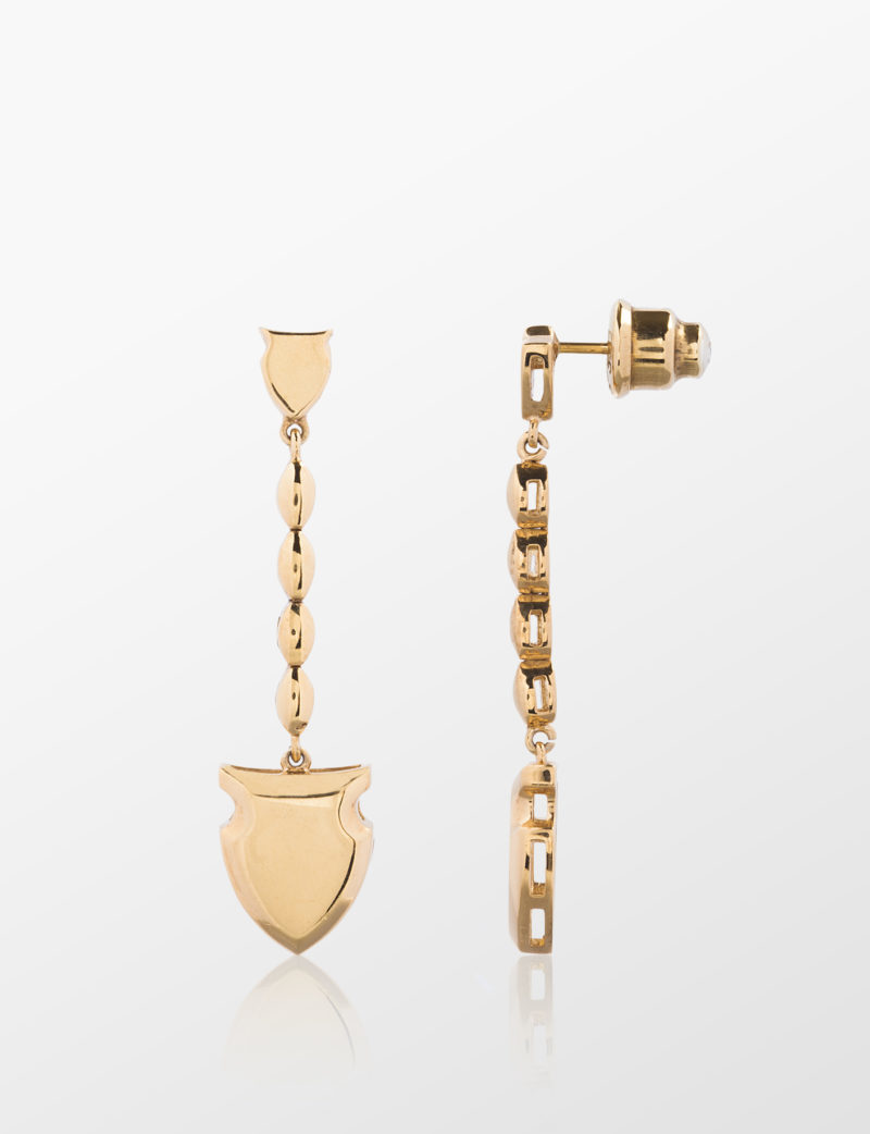 Kalkan Küpe / Gold Renk