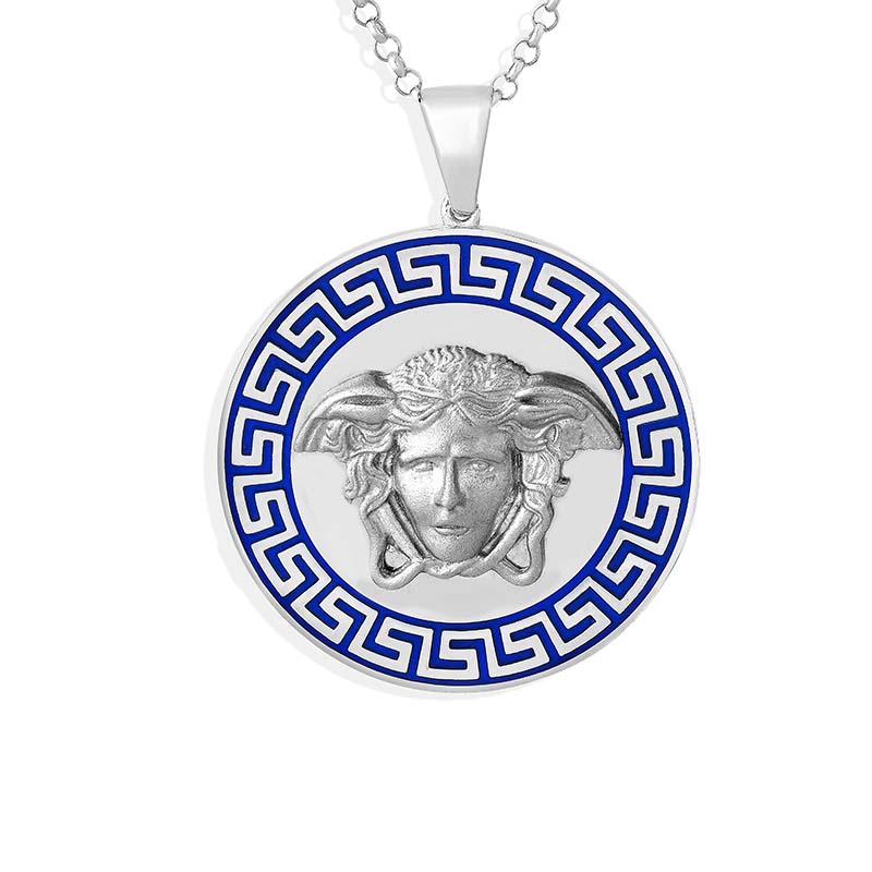 Medusa Madalyon Kolye