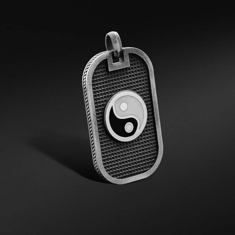 Yin Yang Özel Tasarım Kolye
