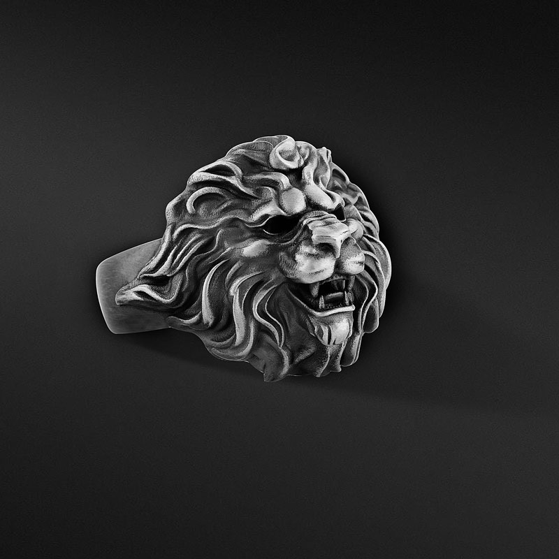 Aslan Kafası Yüzük