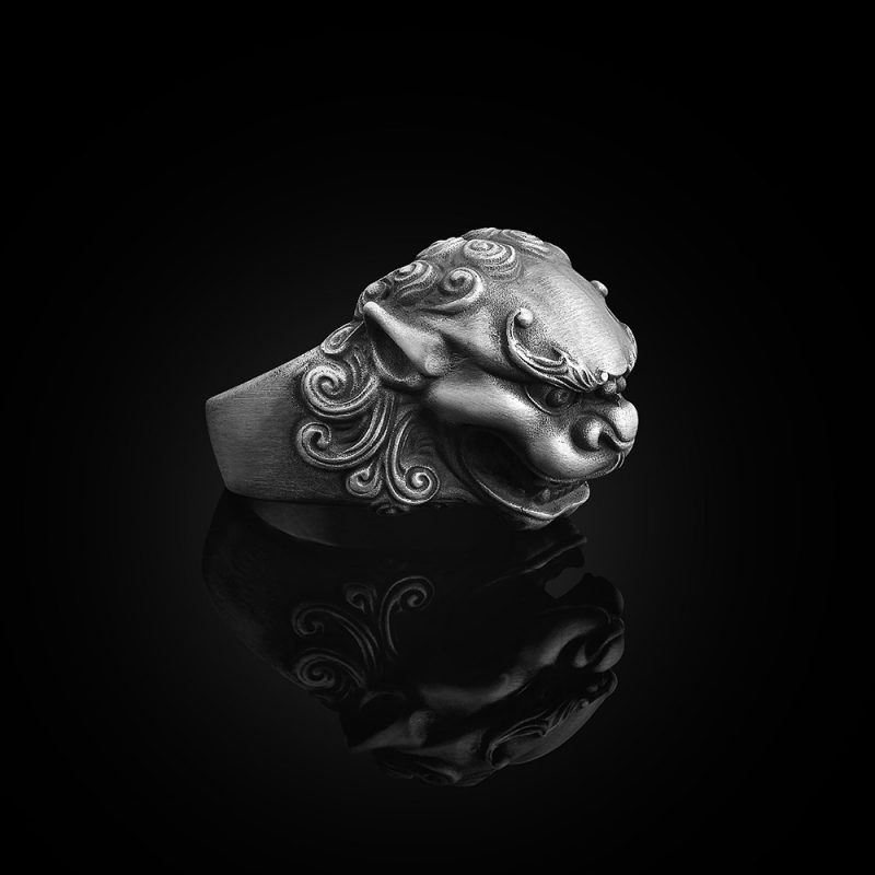 Foo Dog Çin Aslanı Yüzük