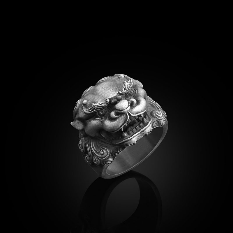 Foo Dog Çin Aslanı Yüzük