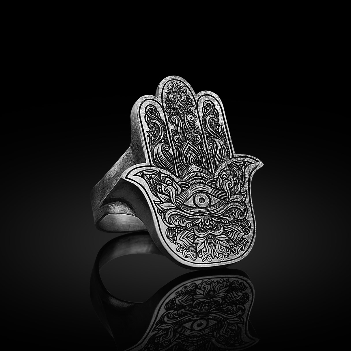 Fatima Hamsa Erkek Yüzük