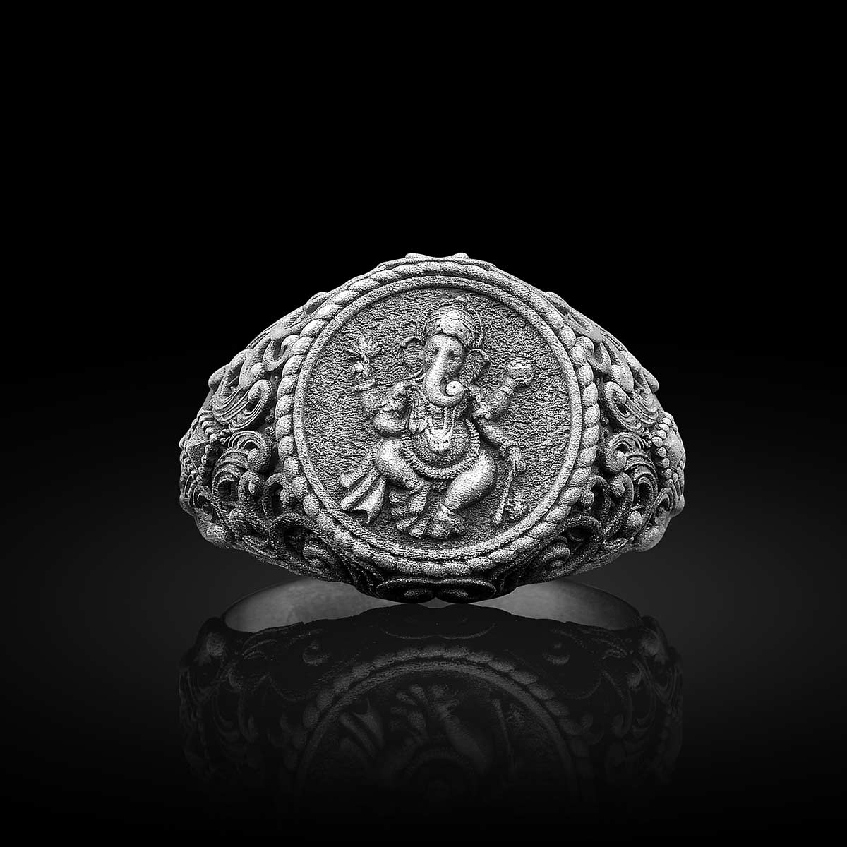 Ganesha Hindu Yüzük