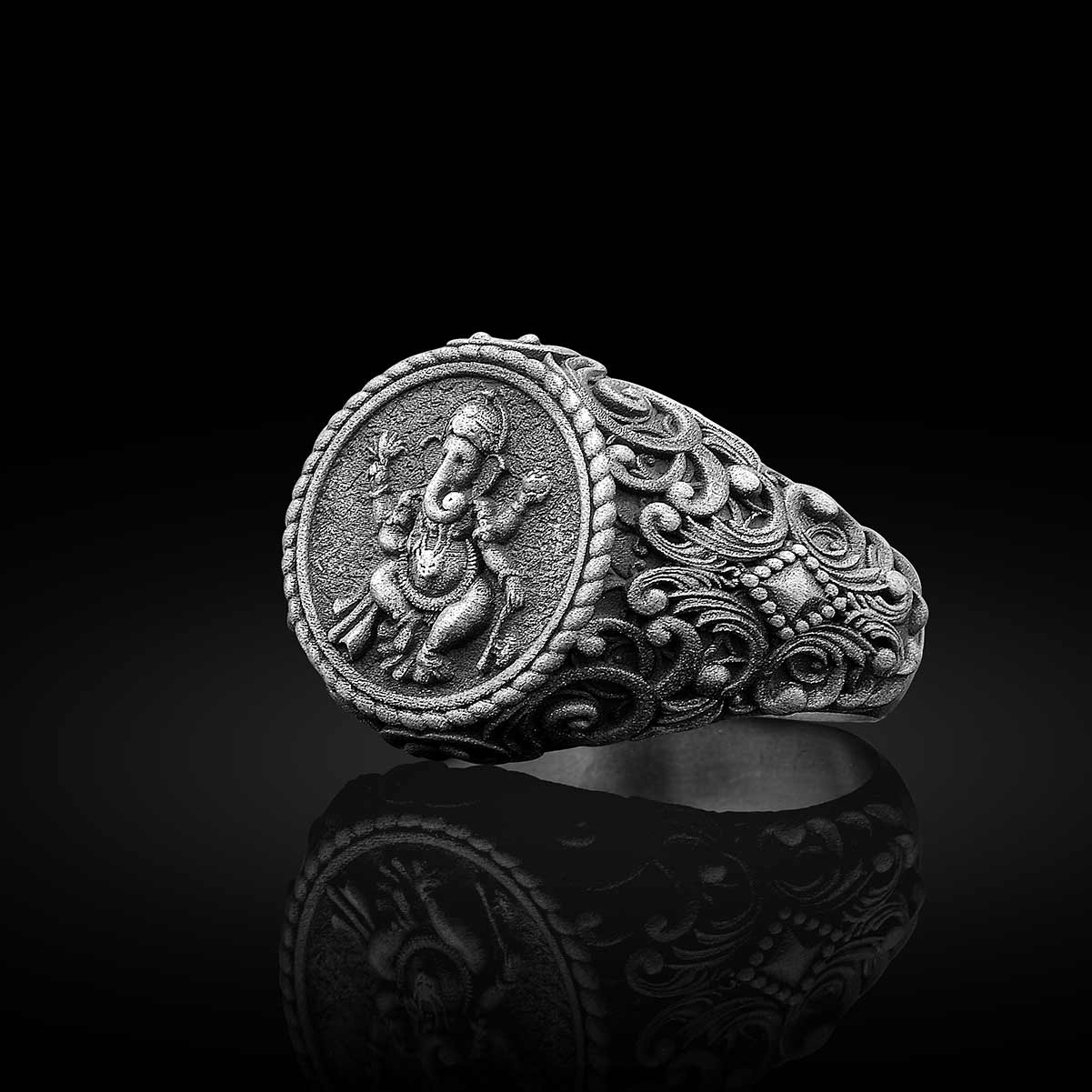 Ganesha Hindu Yüzük