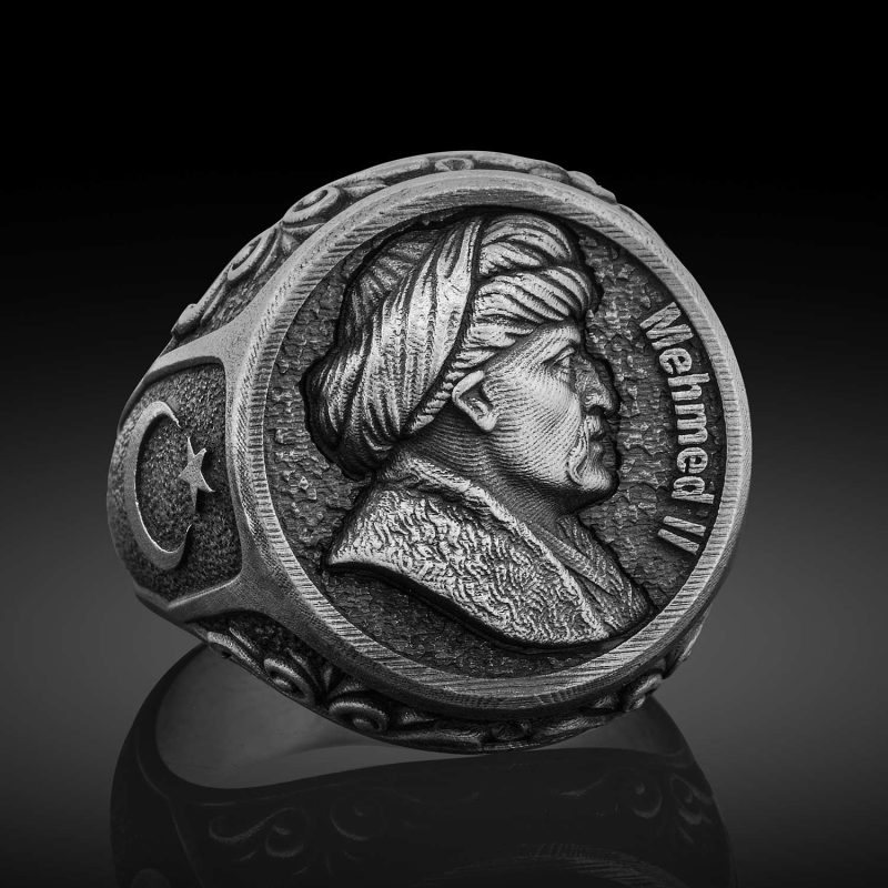 Fatih Sultan Mehmet Osmanlı Yüzük