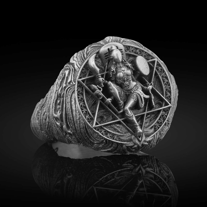 Kali Hindu Yüzük