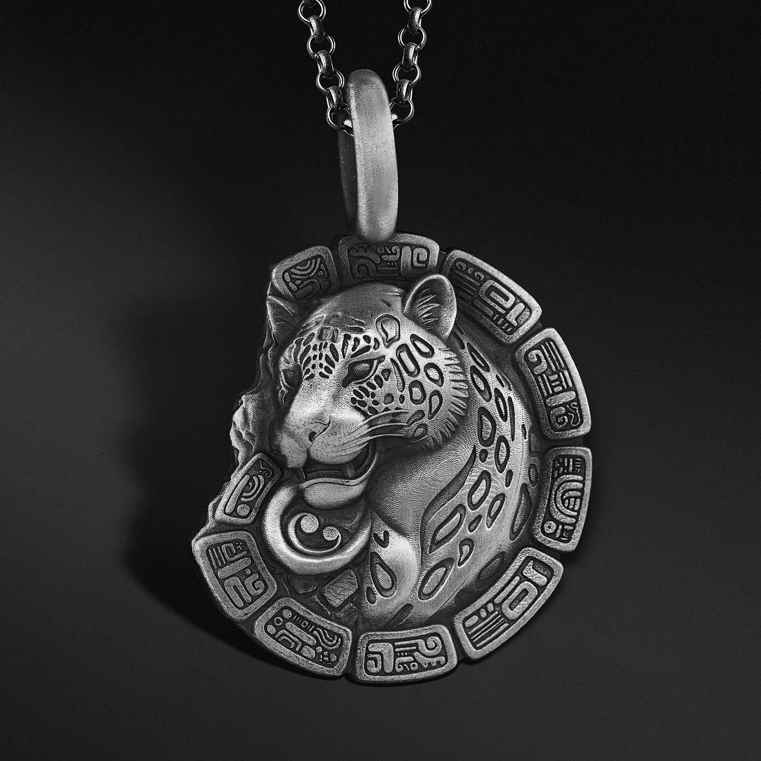 Mesoamerikan Jaguar Kolye